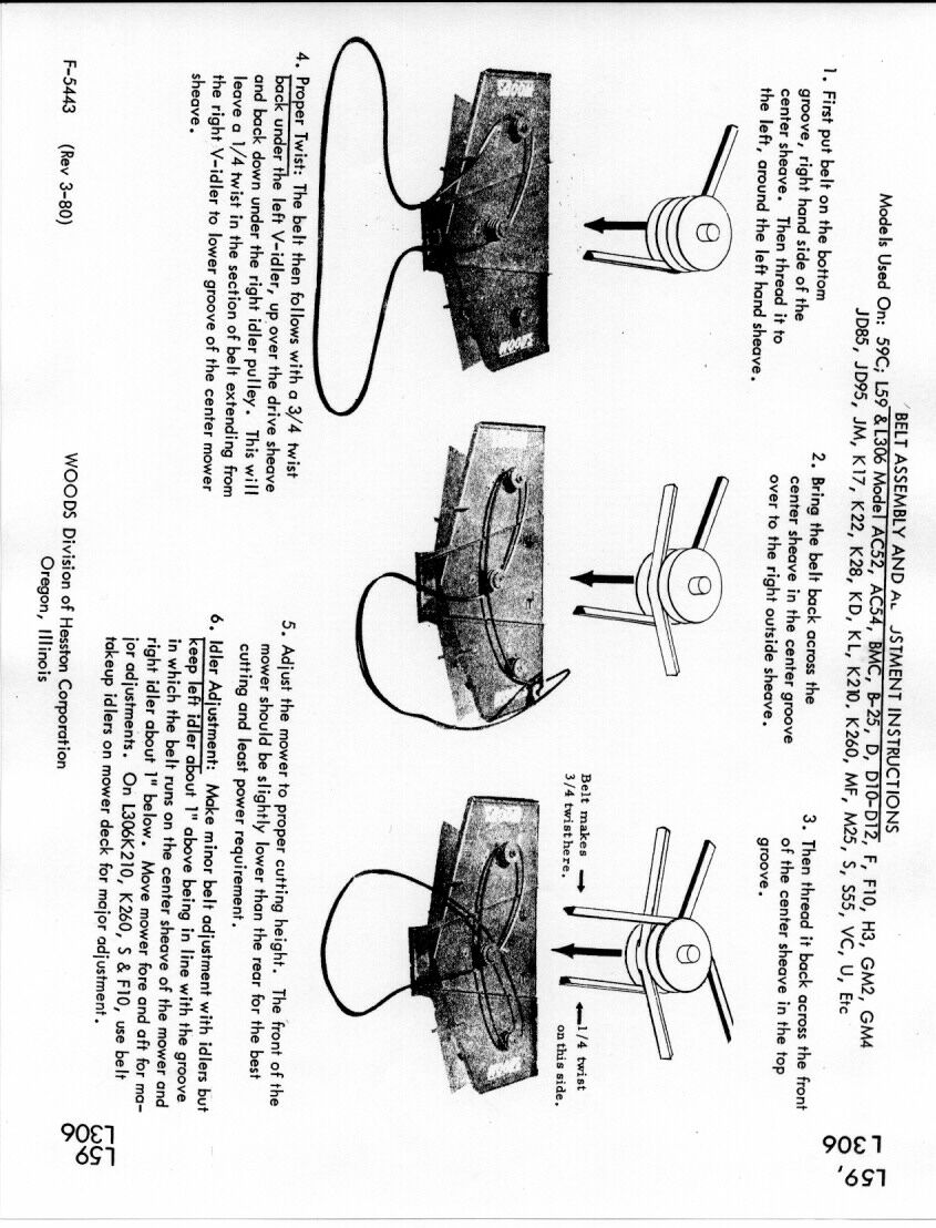 Adjusting Mower Blades